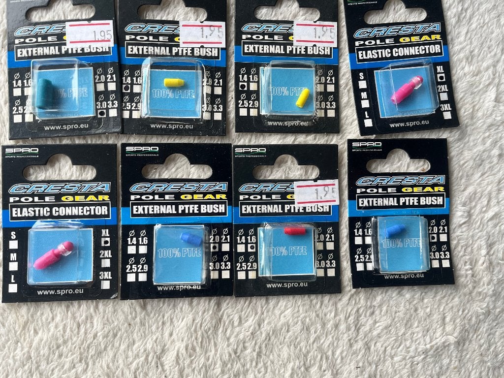 adv 116 / NIEUW mixset ptfebushjes en connectors CRESTA, Ophalen of Verzenden, Nieuw, Overige typen