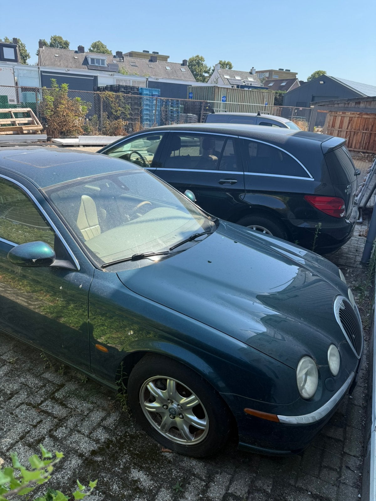 Jaguar S-Type 3.0 V6 Sport AUT 2002 Groen, Auto's, Jaguar, 238 pk, Beige, 1850 kg, 2967 cc