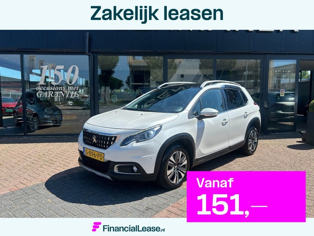 Peugeot 2008 1.2 PureTech Allure AUT|NAVI|PANORAMA|Dealer OH, Euro 6, 1199 cc, Bedrijf, 3 cilinders