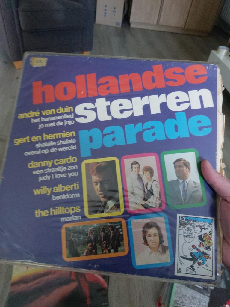 Hollandse Sterren Parade LP - Diverse Artiesten, Cd's en Dvd's, Vinyl | Nederlandstalig, Gebruikt, Ophalen of Verzenden, Levenslied of Smartlap