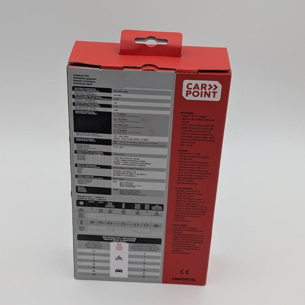 Carpoint Batterijlader 12v 3.8A BX-1D Acculader - Nieuw, Ruilrijk, Nieuw, Info@ruilrijk.nl, Neerstraat 60, 6041 KD Roermond