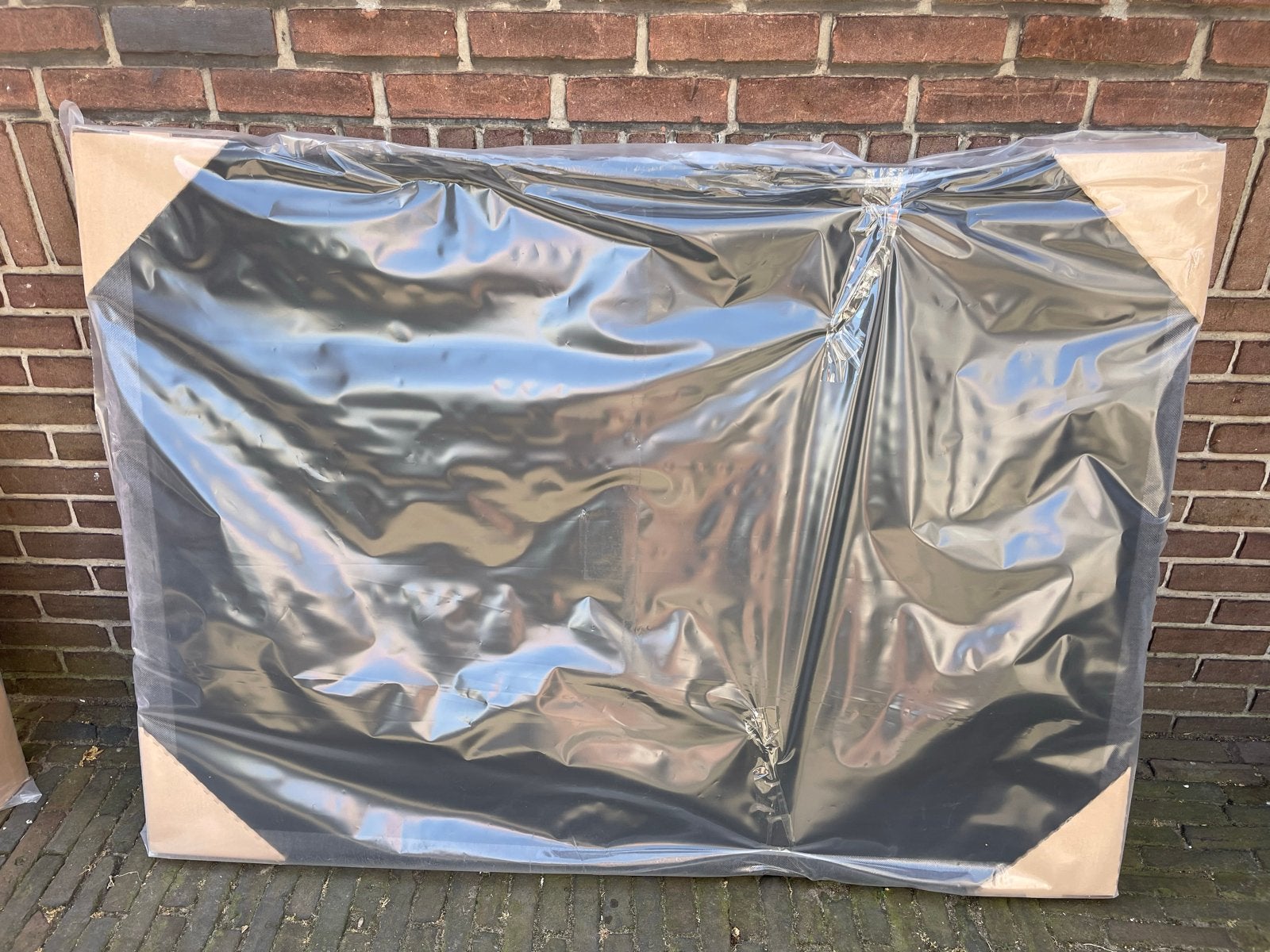 Nieuw antraciet prikbord/memobord 140x100cm, Ophalen, 100 tot 150 cm, Nieuw, 125 cm of meer