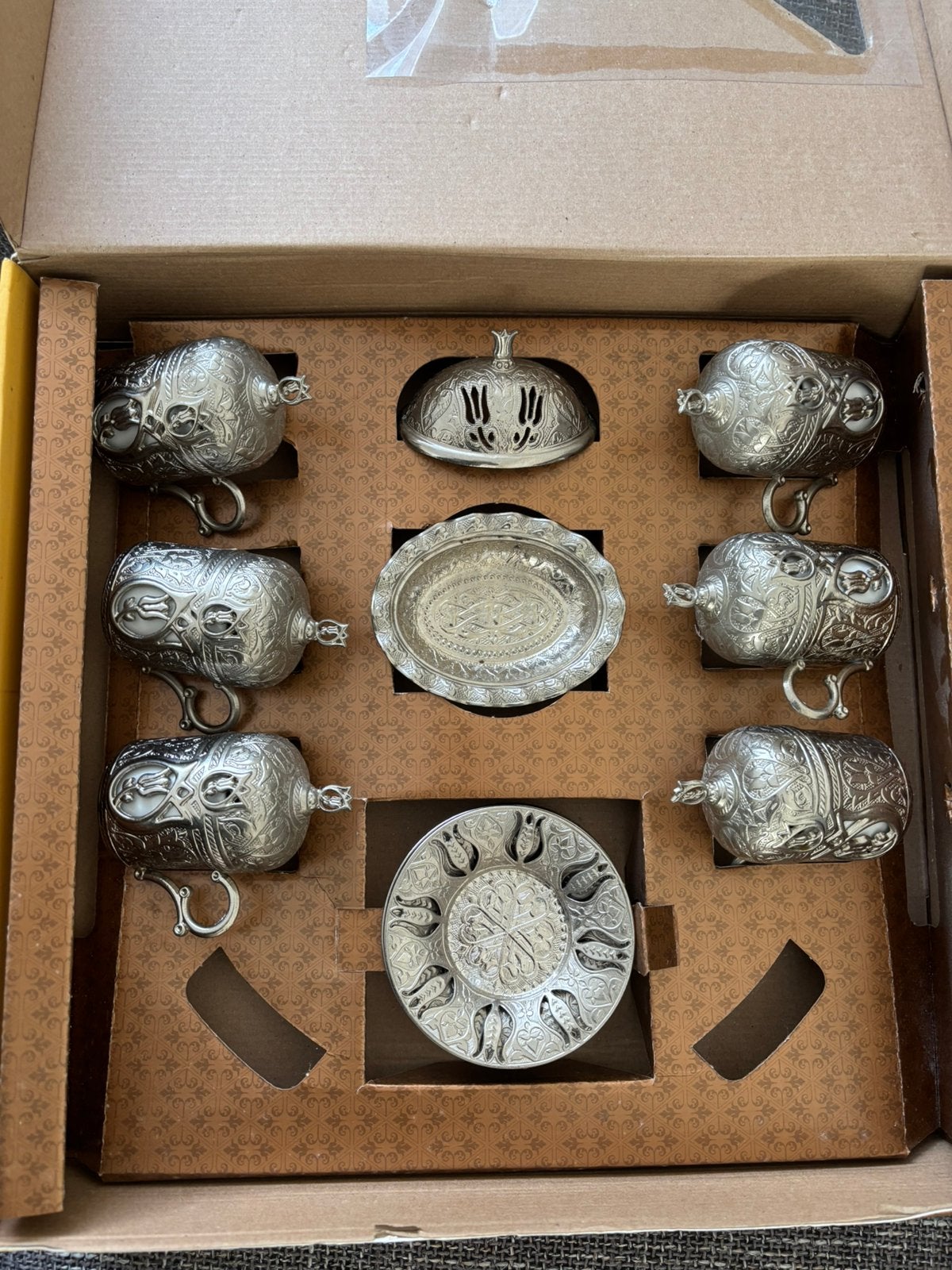 Turkse koffieset, Ophalen of Verzenden