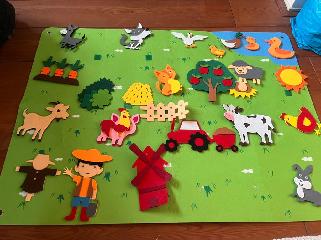 Boederij vilten doek, Ophalen of Verzenden, Zo goed als nieuw