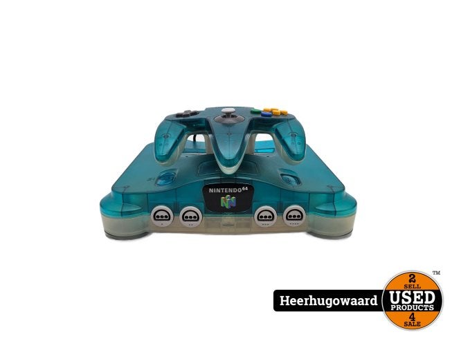 Nintendo 64 Clear Blue / Transparant Blauw in Nette Staat, Nintendo, Zo goed als nieuw, Support@nintendo.com, 11-1 Hokotate-cho, Kamitoba, Minami-ku
Kyoto 601-8501
Japan