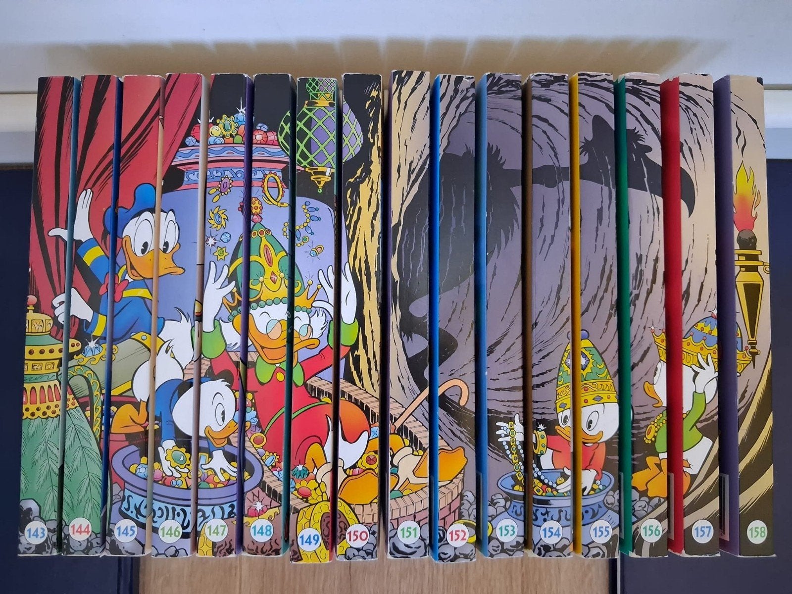 Donald Duck Pockets - Complete rugtekening, Complete serie of reeks, Ophalen of Verzenden, Zo goed als nieuw