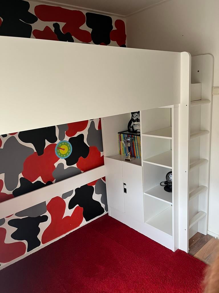 STUVA/SMÅSTAD hoogslaper, Kinderen en Baby's, Ophalen, Zo goed als nieuw, Hoogslaper