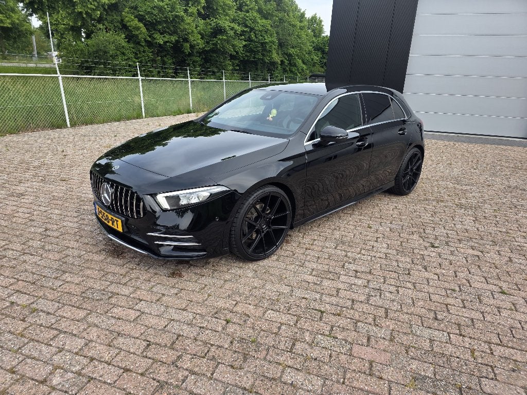 Mercedes-Benz A-Klasse A200 Full options, 163pk, 2018, Zwart, Auto's, Mercedes-Benz, Voorwielaandrijving, 15 km/l, Startonderbreker
