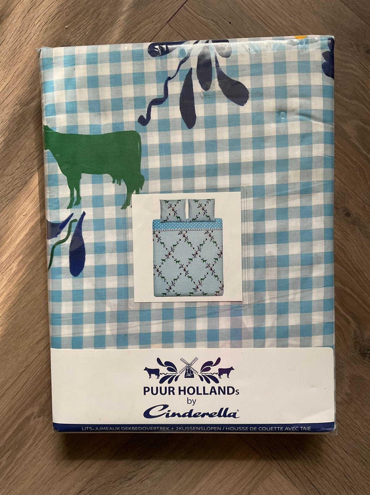 Nieuw Cinderella dekbedovertrek - 240x200/220 lits jumeaux, Blauw, Dekbedovertrek, Katoen, Ophalen of Verzenden