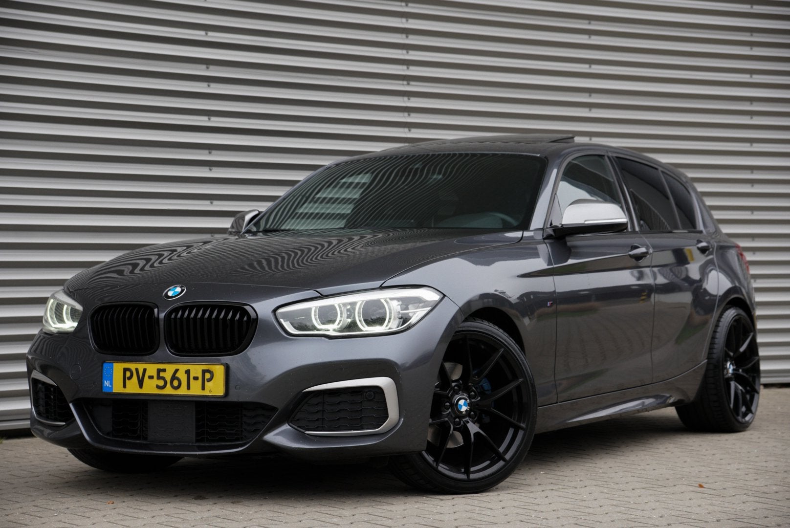 BMW 1-Serie 125d M-Sport Shadow |Vol opties| ACC/Schuifdak, Auto's, Automaat, 1995 cc, Zwart, 4 cilinders