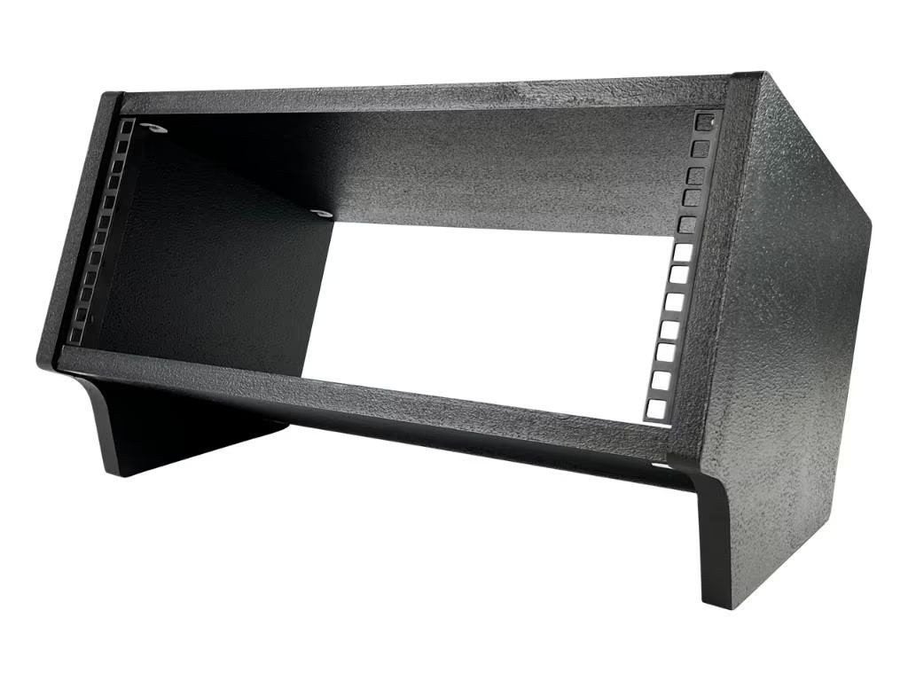 4HE Studiorack Angled Top 19 inch rack, Verzenden, Nieuw, Overige instrumenten, Flightcase