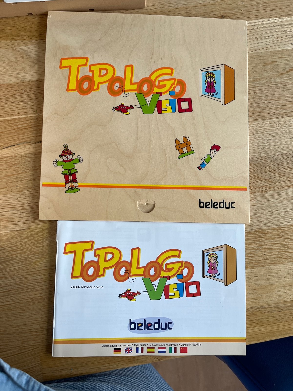Beleduc ToPoLoGo Visio: Ruimtelijk Inzicht Spel, Ophalen, Zo goed als nieuw, Puzzelen