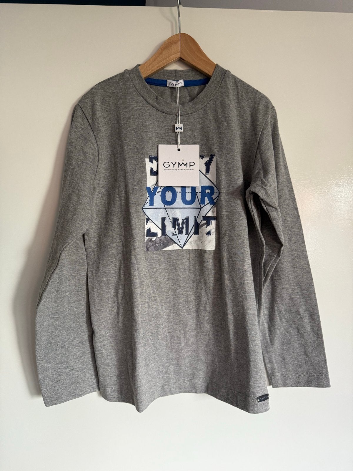 GYMP Longsleeve Grijs Maat 140 - Nieuw met kaartjes, Ophalen of Verzenden, Nieuw, Jongen, Shirt of Longsleeve