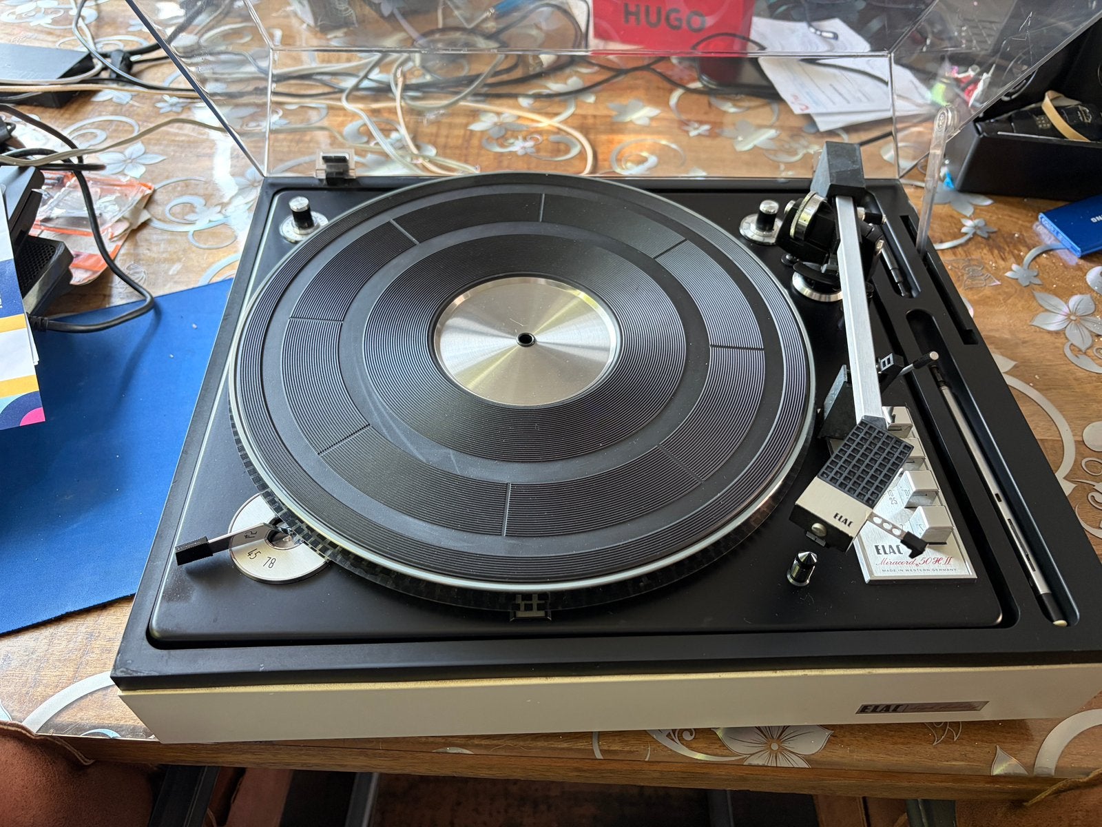 te koop Elac 50mk2 platenspeler, Ophalen of Verzenden, Refurbished, Platenspeler, Overige merken