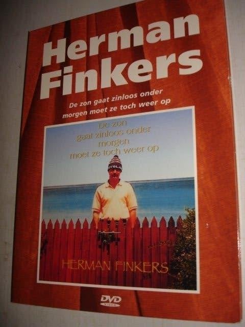 Herman Finkers- De zon gaat zinloos onder- (NIEUW), Stand-up of Theatershow, Verzenden, Alle leeftijden, Digipak