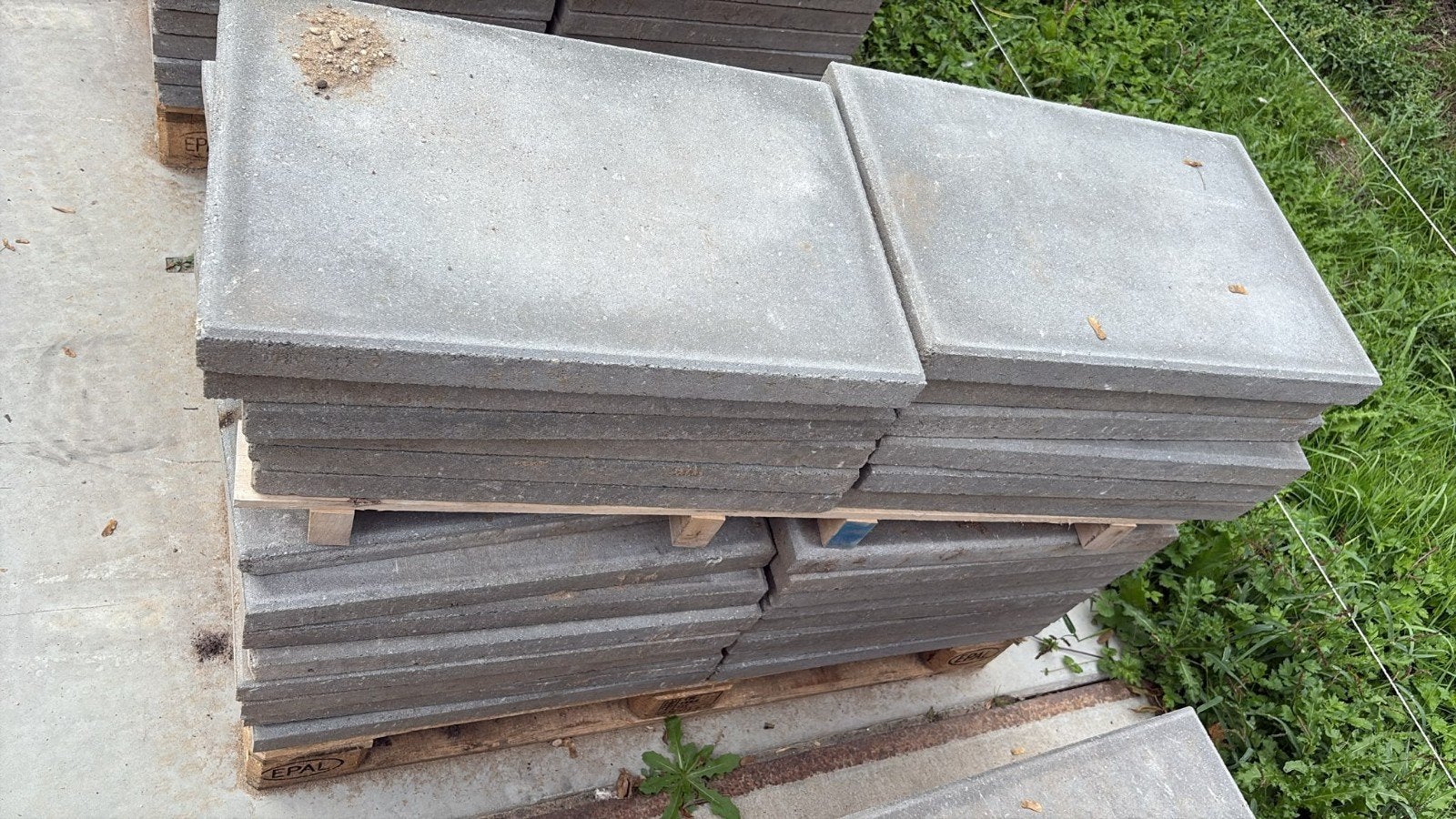 Beton tegels 60x40x4,5, Ophalen of Verzenden, Nieuw, Beton, Terrastegels