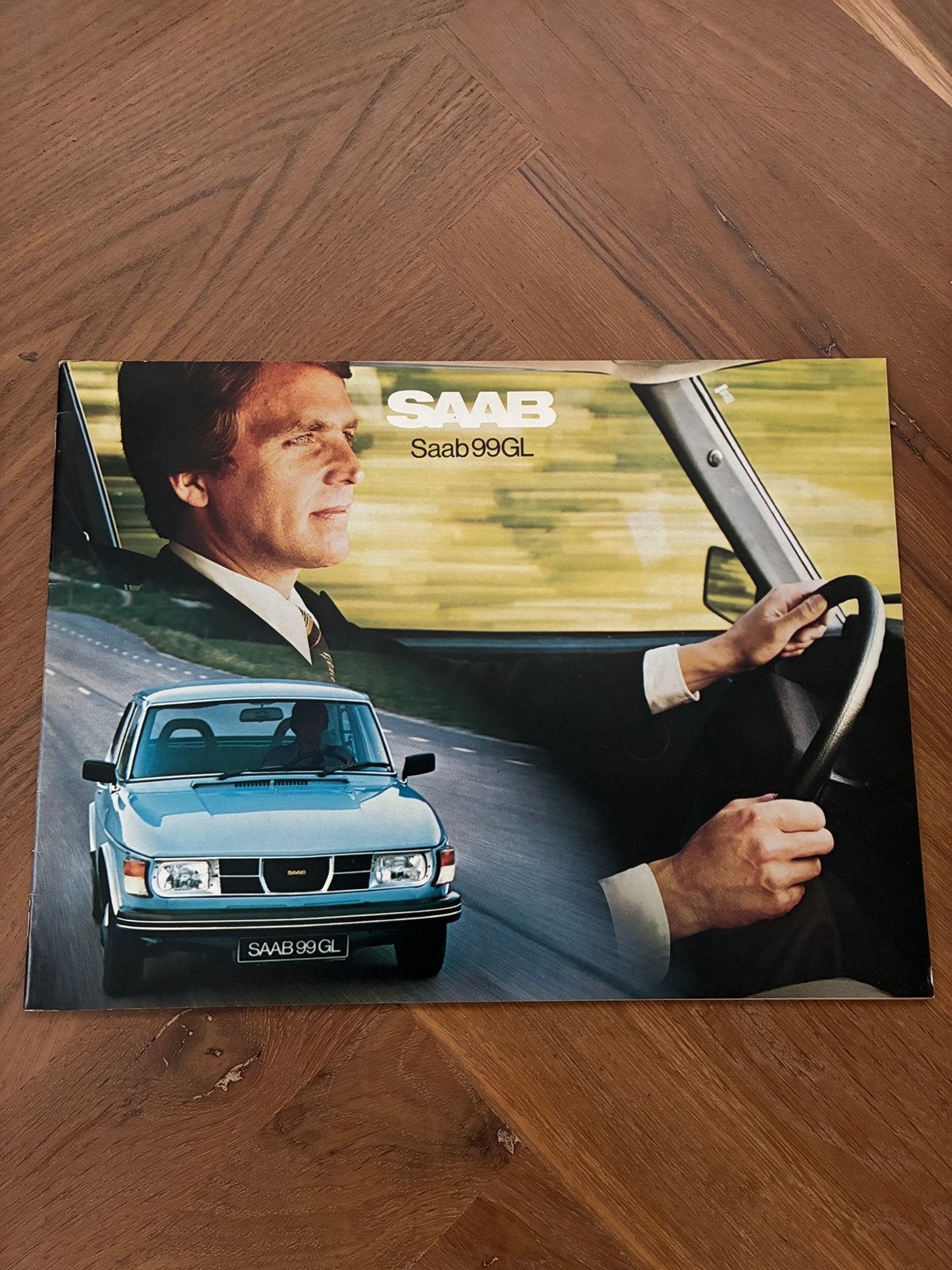 1978 Saab 99 GL brochure, Verzenden, Zo goed als nieuw, Overige merken