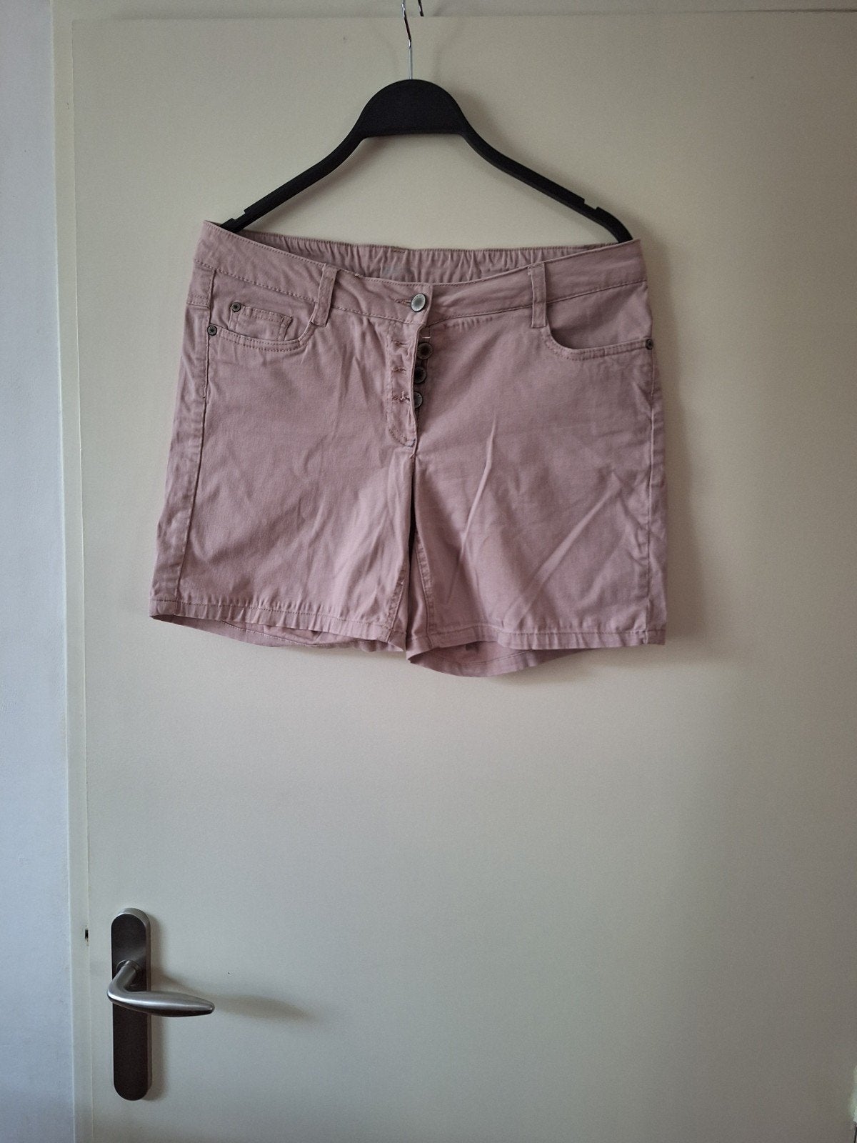 Dames korte broek maat 38 rose, Maat 38/40 (M), Kort, Ophalen of Verzenden, Zo goed als nieuw