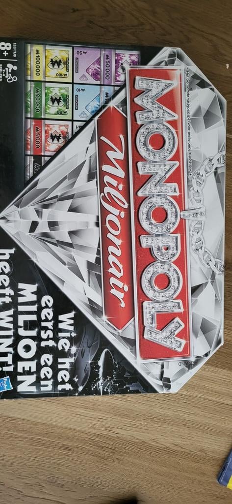 Monopoly Miljonair Spel - Compleet en Onbespeeld, Hobby en Vrije tijd, Gezelschapsspellen | Bordspellen, Vijf spelers of meer