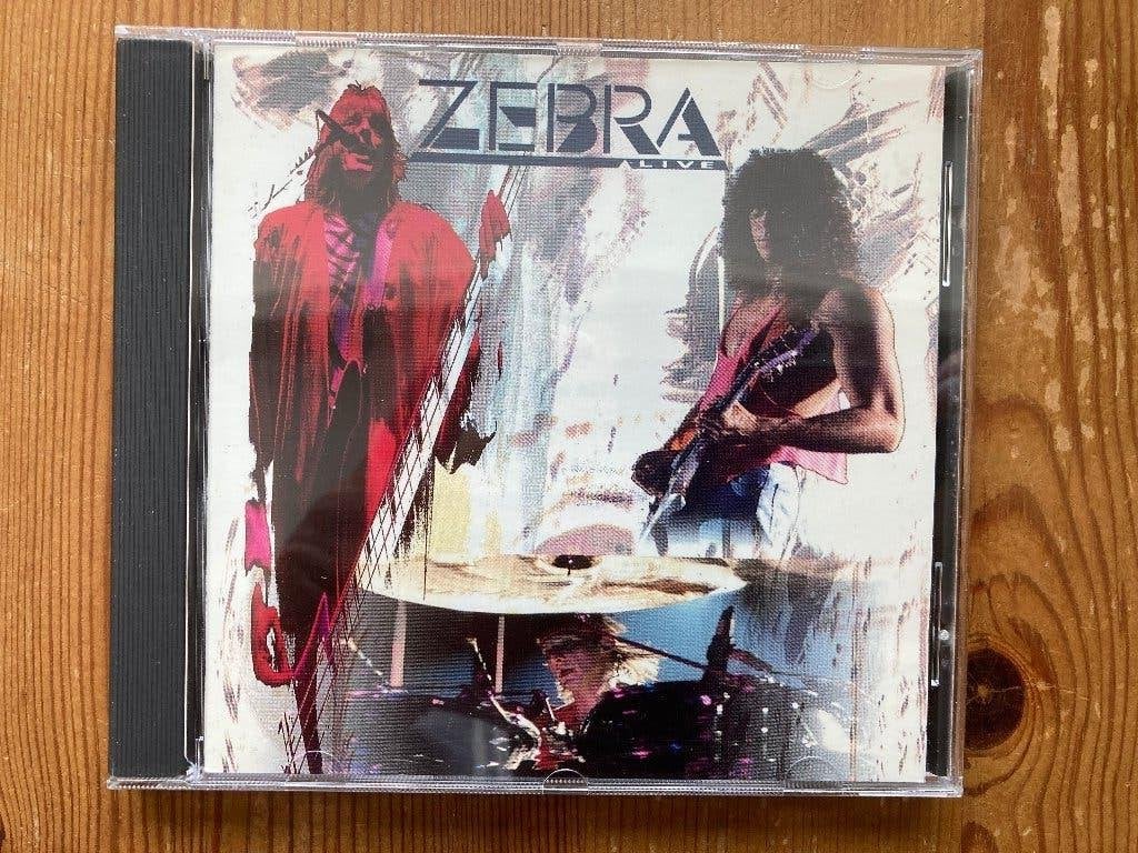 zebra, Ophalen of Verzenden, Zo goed als nieuw, Live-album, Heavy metal
