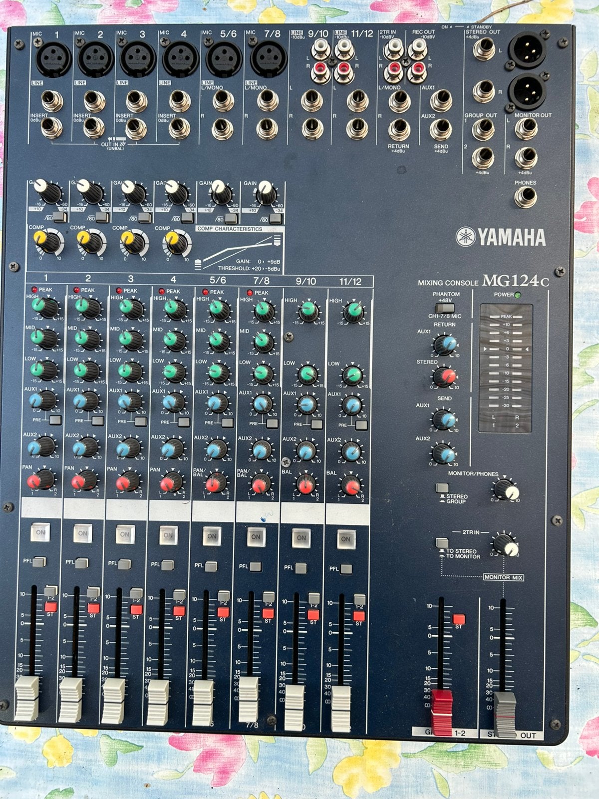 Yamaha mixer MC124C, Ophalen, Gebruikt, 10 tot 20 kanalen
