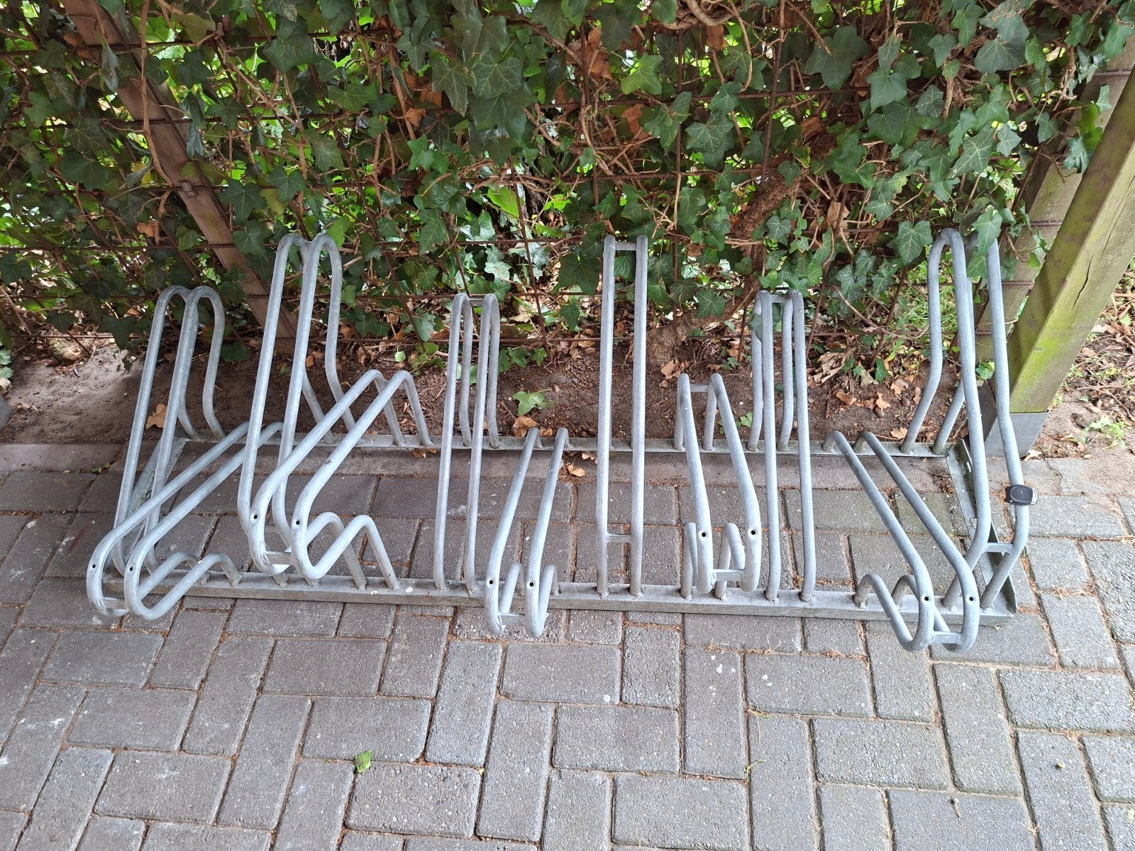 Fietsenrek, Ophalen