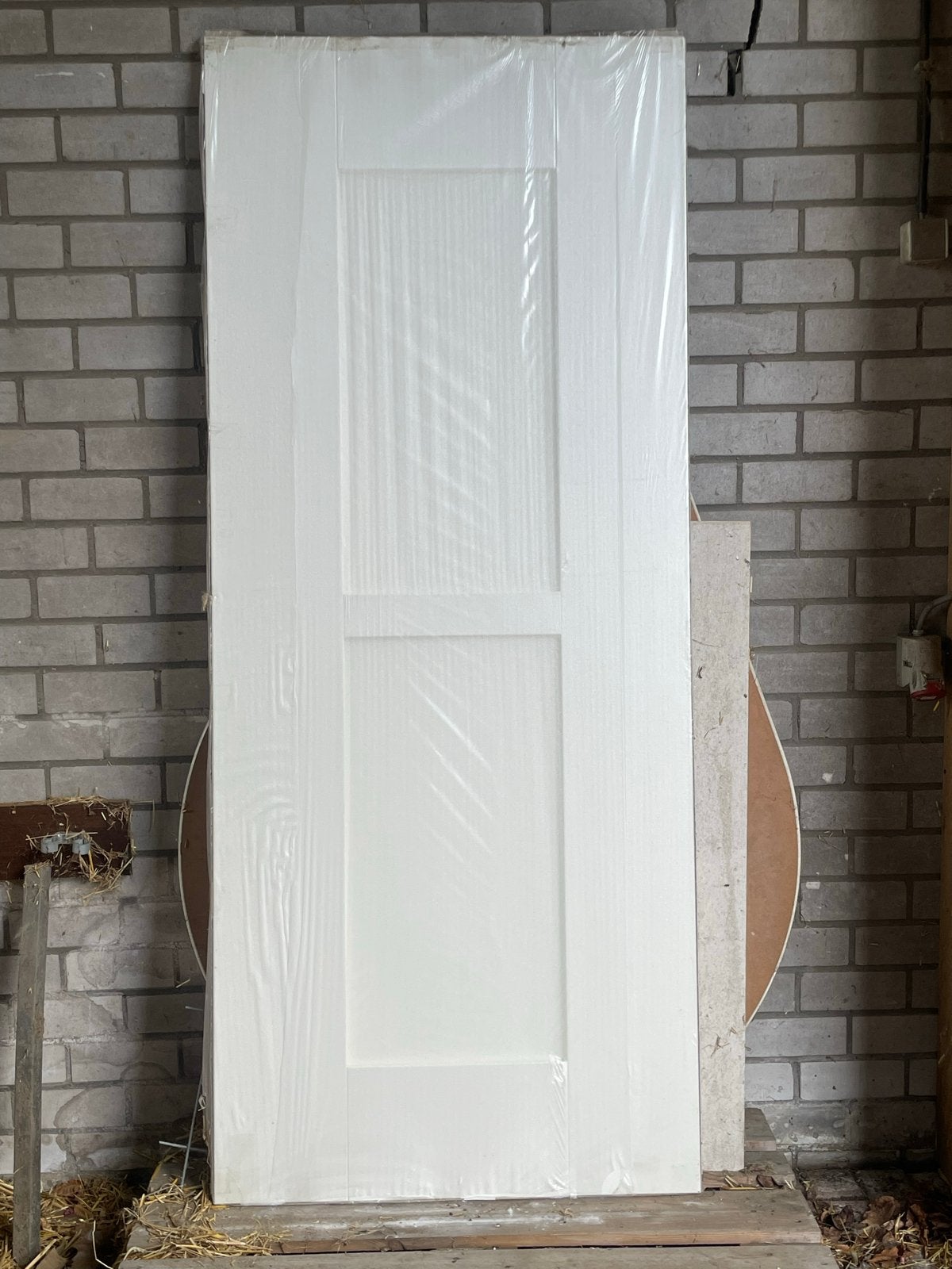 Twee Austria Flash stompe deuren 88x211,5 cm RAL 9010, Ophalen, 80 tot 100 cm, Binnendeur, Nieuw