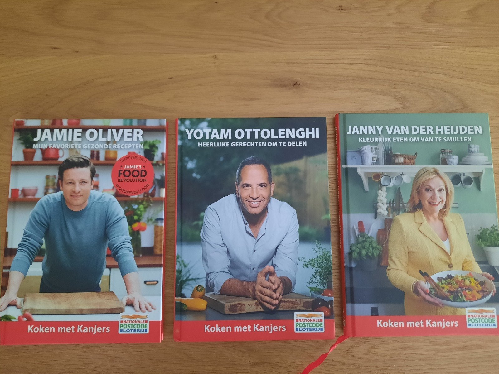 3x Koken met kanjers Ottolenghi,  Oliver en Jannie totaal, Boeken, Ophalen of Verzenden, Nederland en België