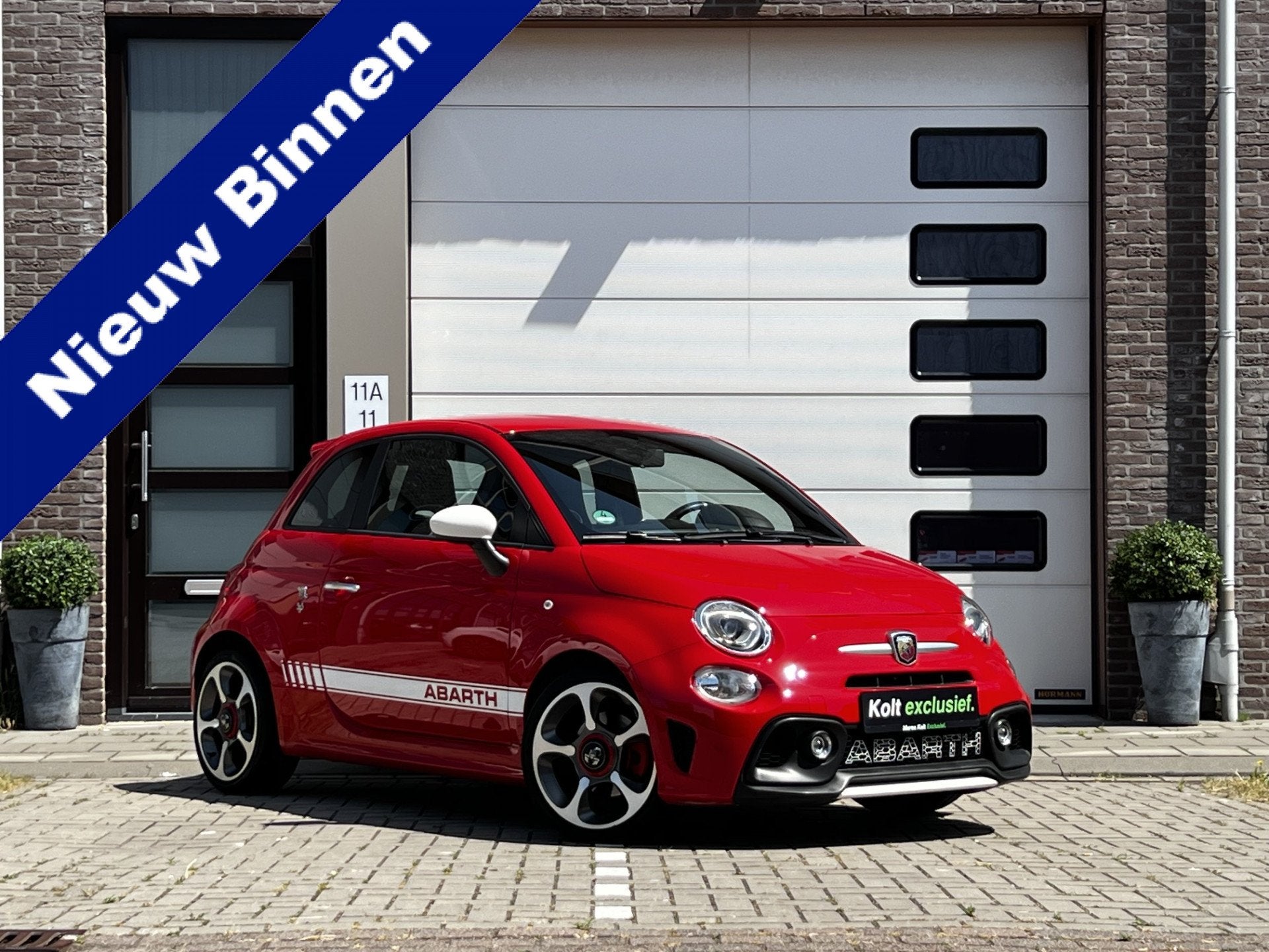 Fiat 500 1.4 T-Jet Abarth 595 Turbo 145 PK | UNIEK 43000 KM, Voorwielaandrijving, 145 pk, Stof, Gebruikt