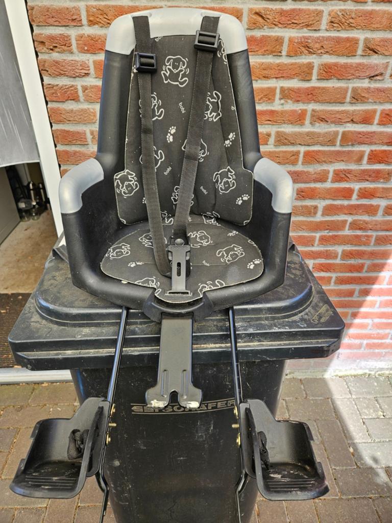 Bobike kinderzitje voor achterop fiets., Ophalen of Verzenden, Gebruikt, Achterzitje