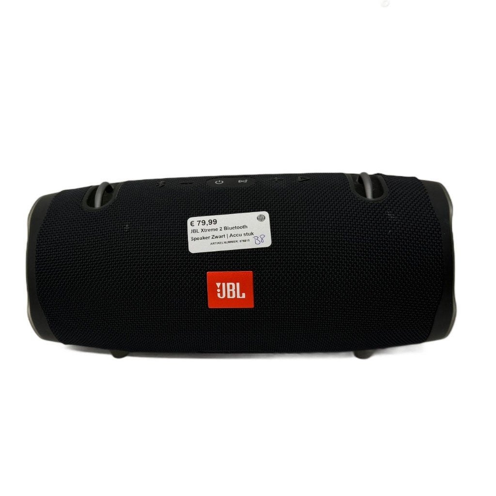 JBL Xtreme 2 Bluetooth Speaker Zwart | Accu stuk, Audio, Tv en Foto, Luidsprekers, JBL, Dordrecht@usedproducts.nl, Toulonselaan 72