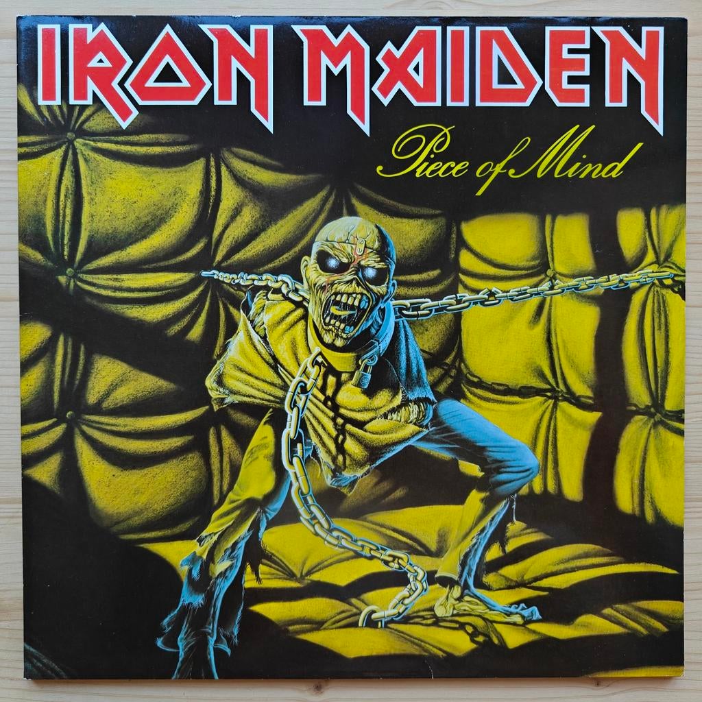 LP · Iron Maiden — Piece of Mind, 1980 - 1989, Ophalen of Verzenden, Zo goed als nieuw, 12 inch