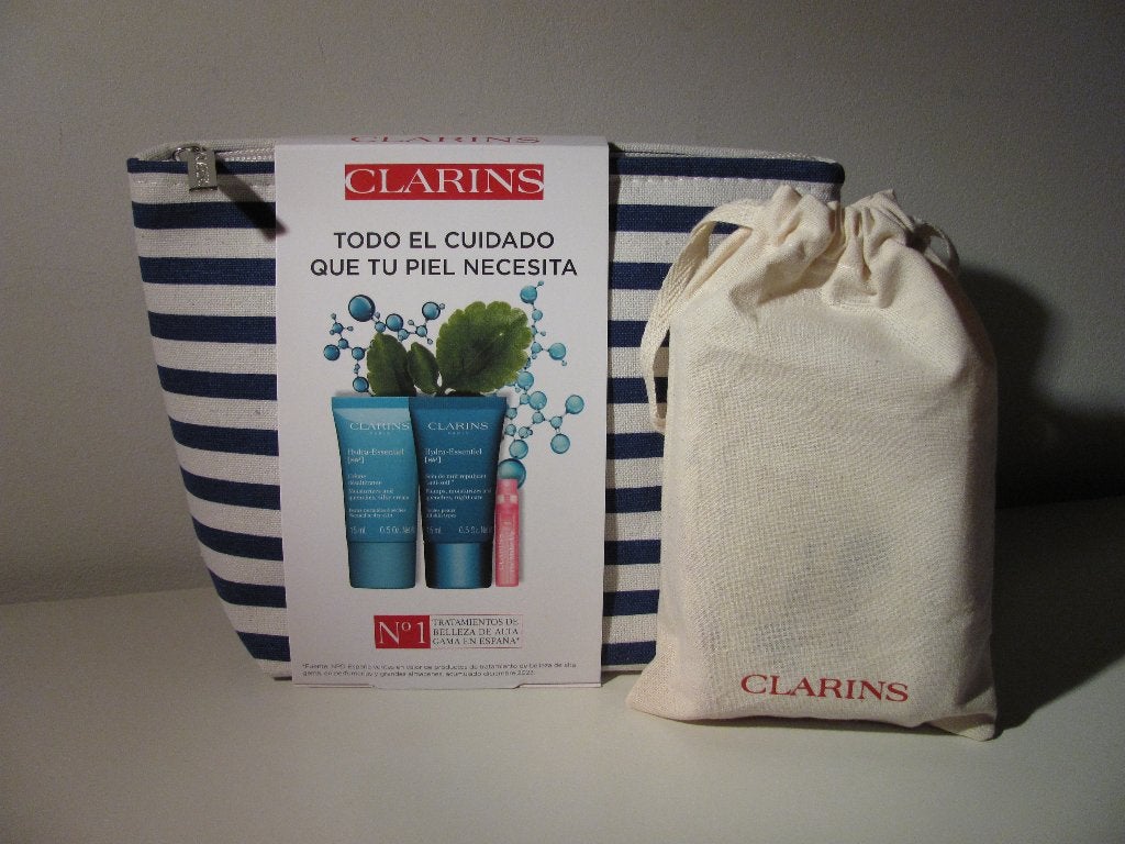2x Clarins set, Ophalen of Verzenden, Nieuw, Gehele gezicht, Verzorging