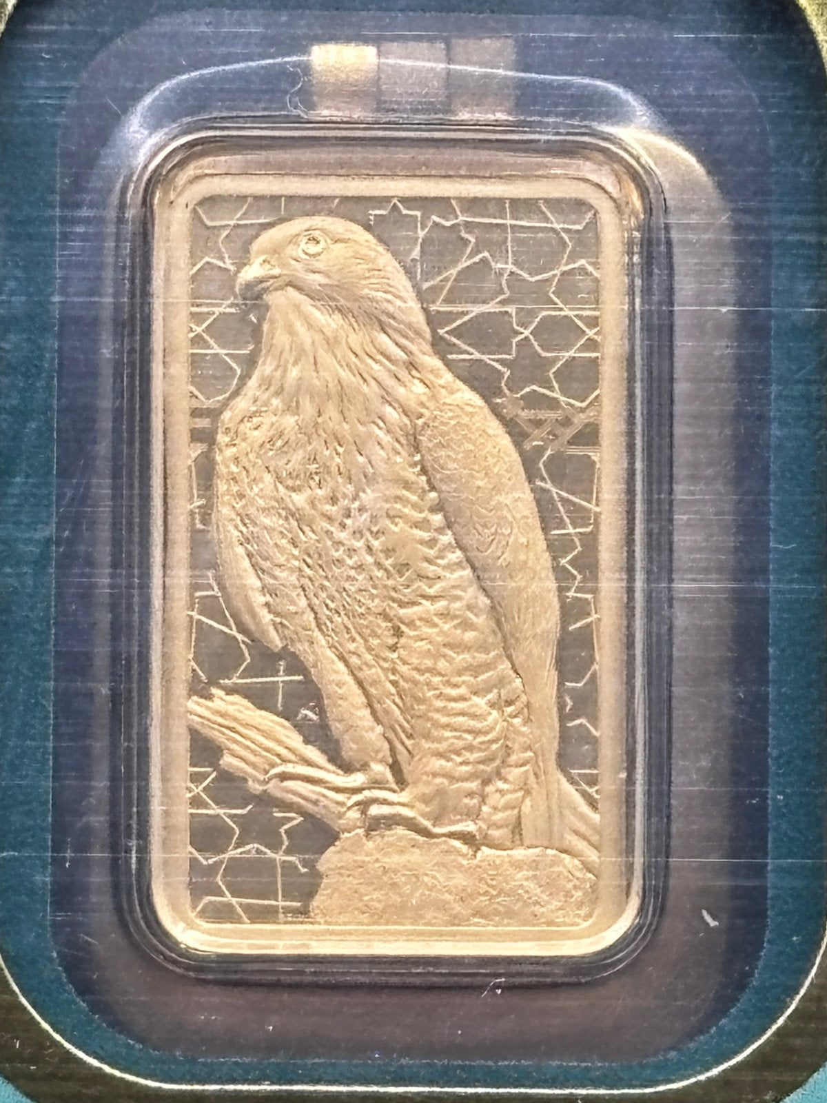 5 gram goud baartje - Arabian Falcon - pamp suisse, Ophalen of Verzenden, Goud