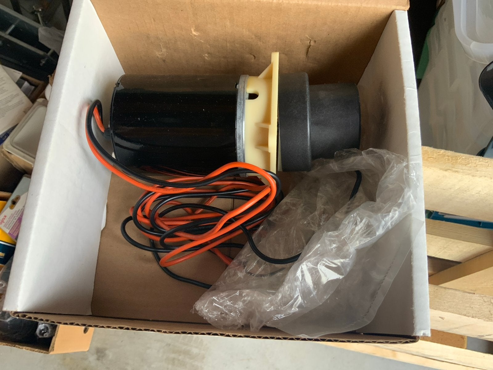 Jabsco 37072-0094 Afvalwaterpomp Motor 24V, Watersport en Boten, Ophalen, Nieuw, Kombuis en Sanitair