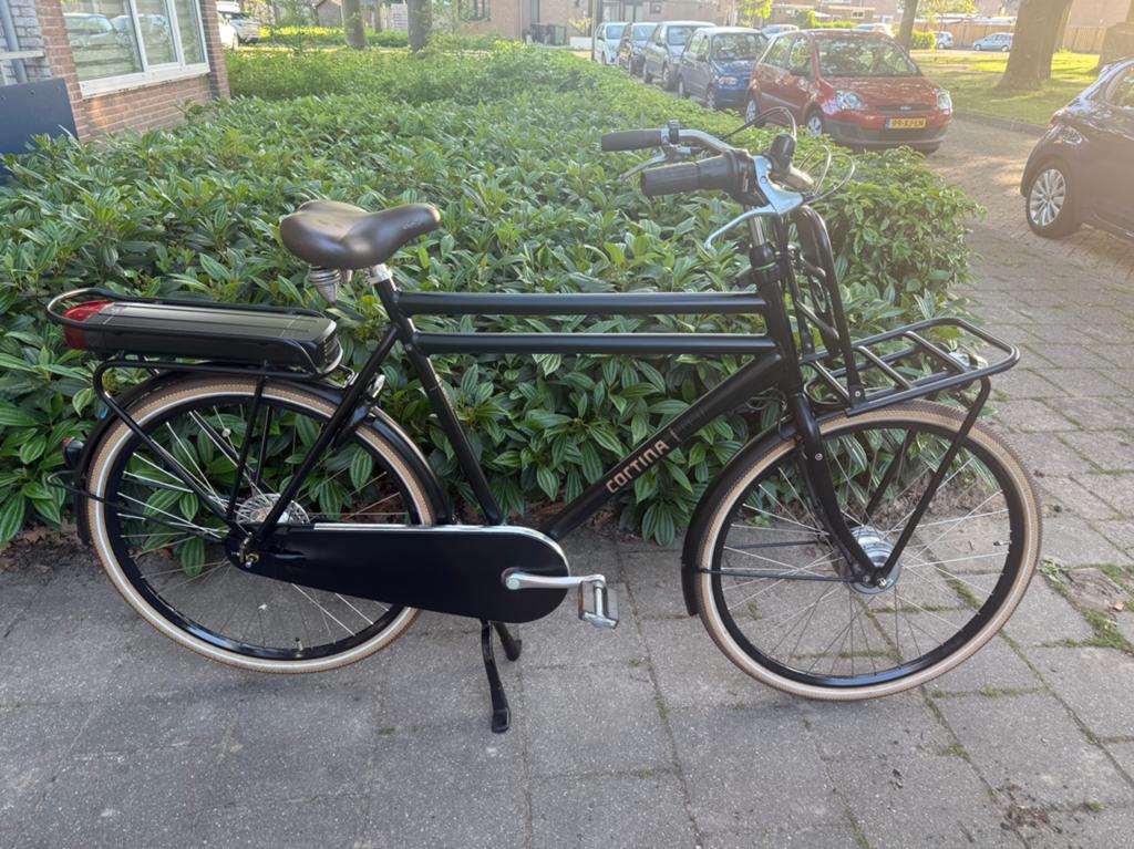 Te koop Zeer mooie Cortina U4 Elektrische Herenfiets 65 cm, Versnellingen, Zo goed als nieuw, 65 cm of meer, Ophalen