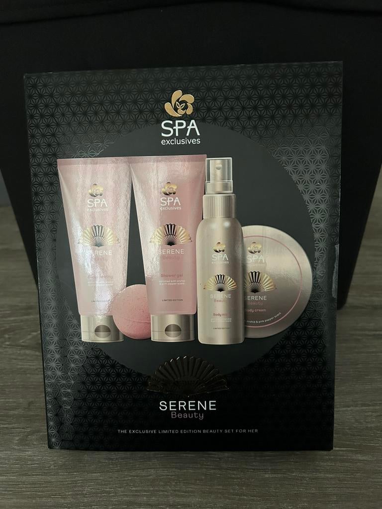 Spa exclusives serene beauty / shower - body - bath / nieuw, Ophalen of Verzenden, Zo goed als nieuw