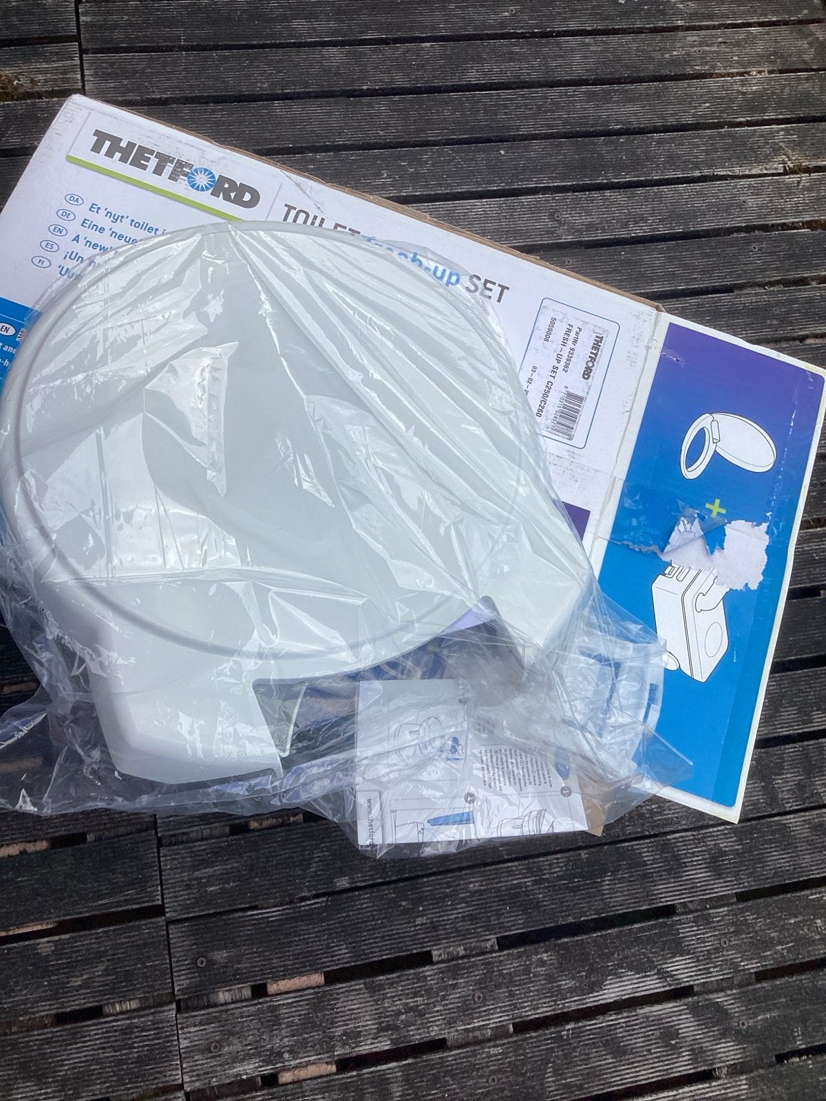 Thetford Toilet Fresh-up bril C250/C260, Ophalen of Verzenden, Nieuw