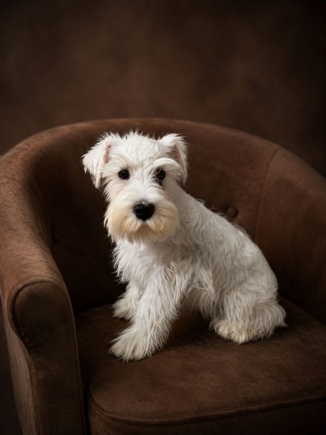 Dwergschnauzer pup, Dieren en Toebehoren, 15 weken tot 1 jaar, Eén hond, CDV (hondenziekte), Nederland