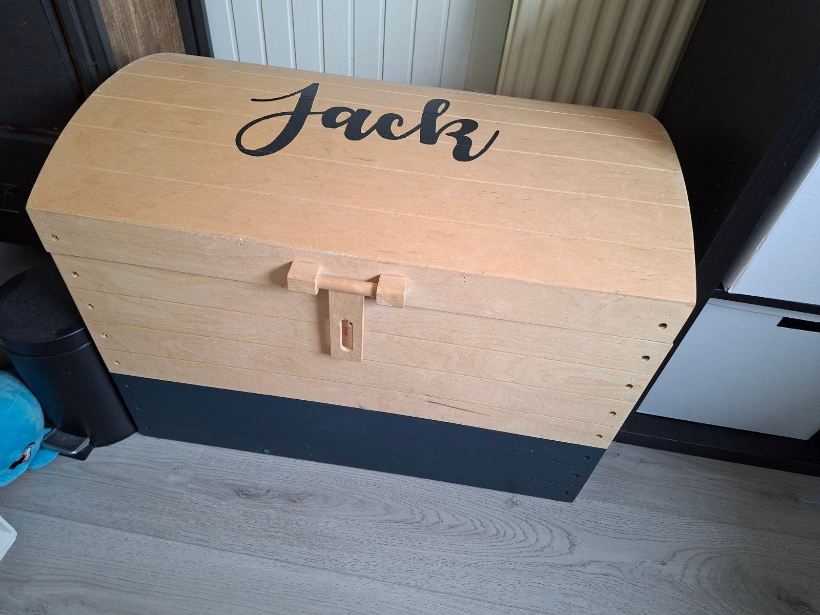 houten speelgoedkist, Ophalen, Zo goed als nieuw, 50 tot 100 cm, Minder dan 50 cm