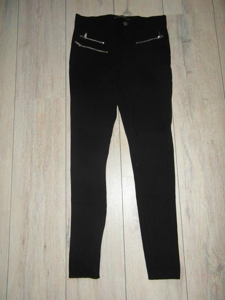 Zara - Nette zwarte broek - M, Maat 38/40 (M), Verzenden, Driekwart, Gedragen