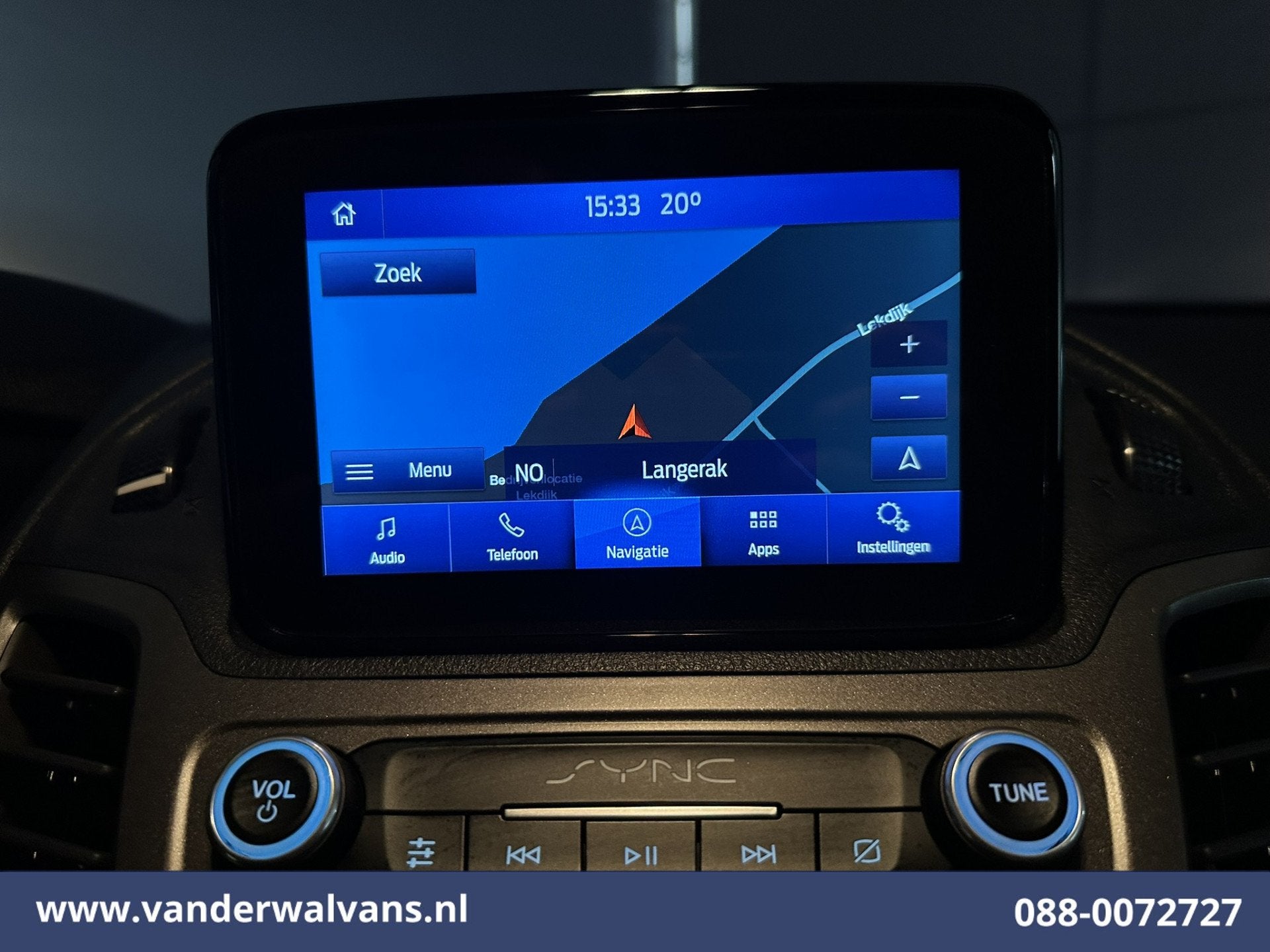 Ford Transit Connect 2.0 TDCI 120pk L2H1 Euro6 Airco | Camer, Auto's, Voorwielaandrijving, Dealer onderhouden, 4 cilinders, Wit