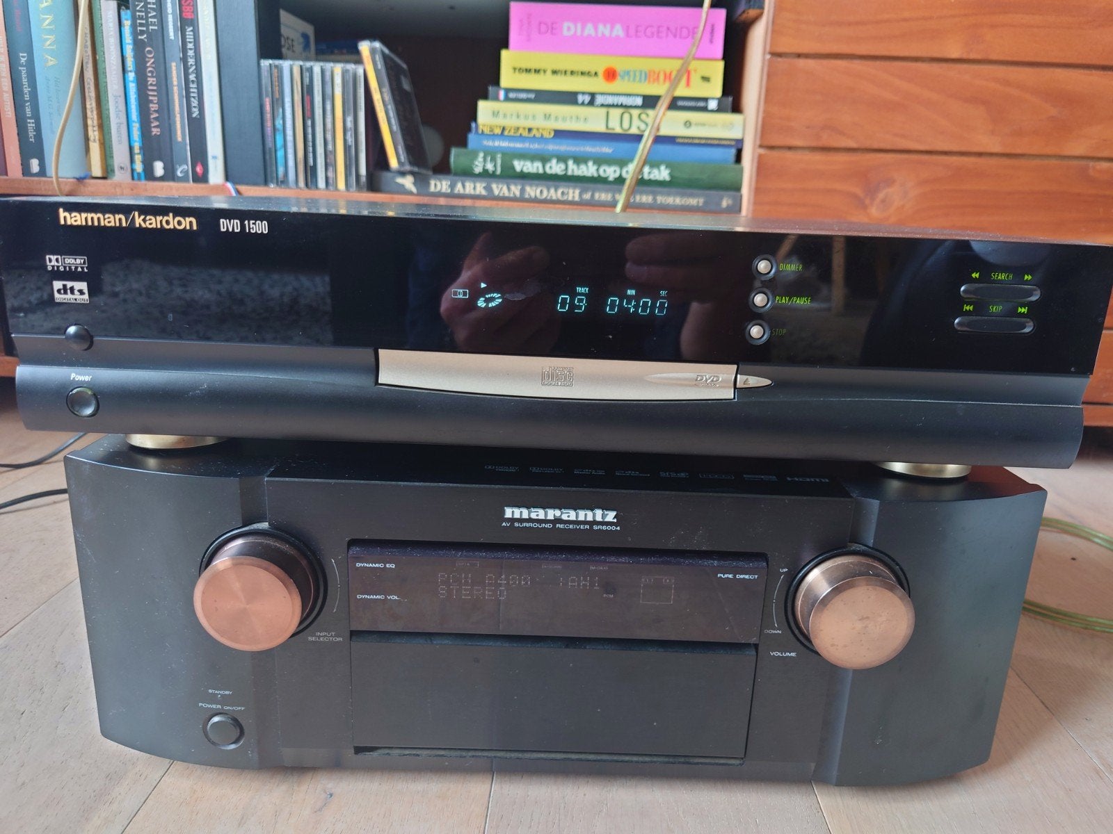 prima Marantz sr6004+ Harman cardon cd speler, Overige merken, Gebruikt, 70 watt of meer, Ophalen of Verzenden