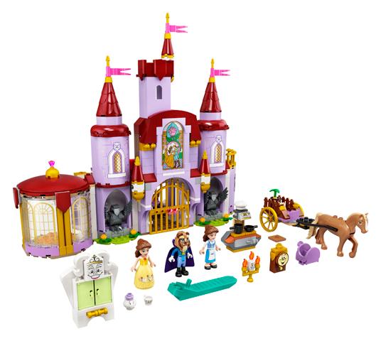 Lego Disney  princess 43196 kasteel Belle en het Beest, Lego, Ophalen of Verzenden, Zo goed als nieuw, Disney