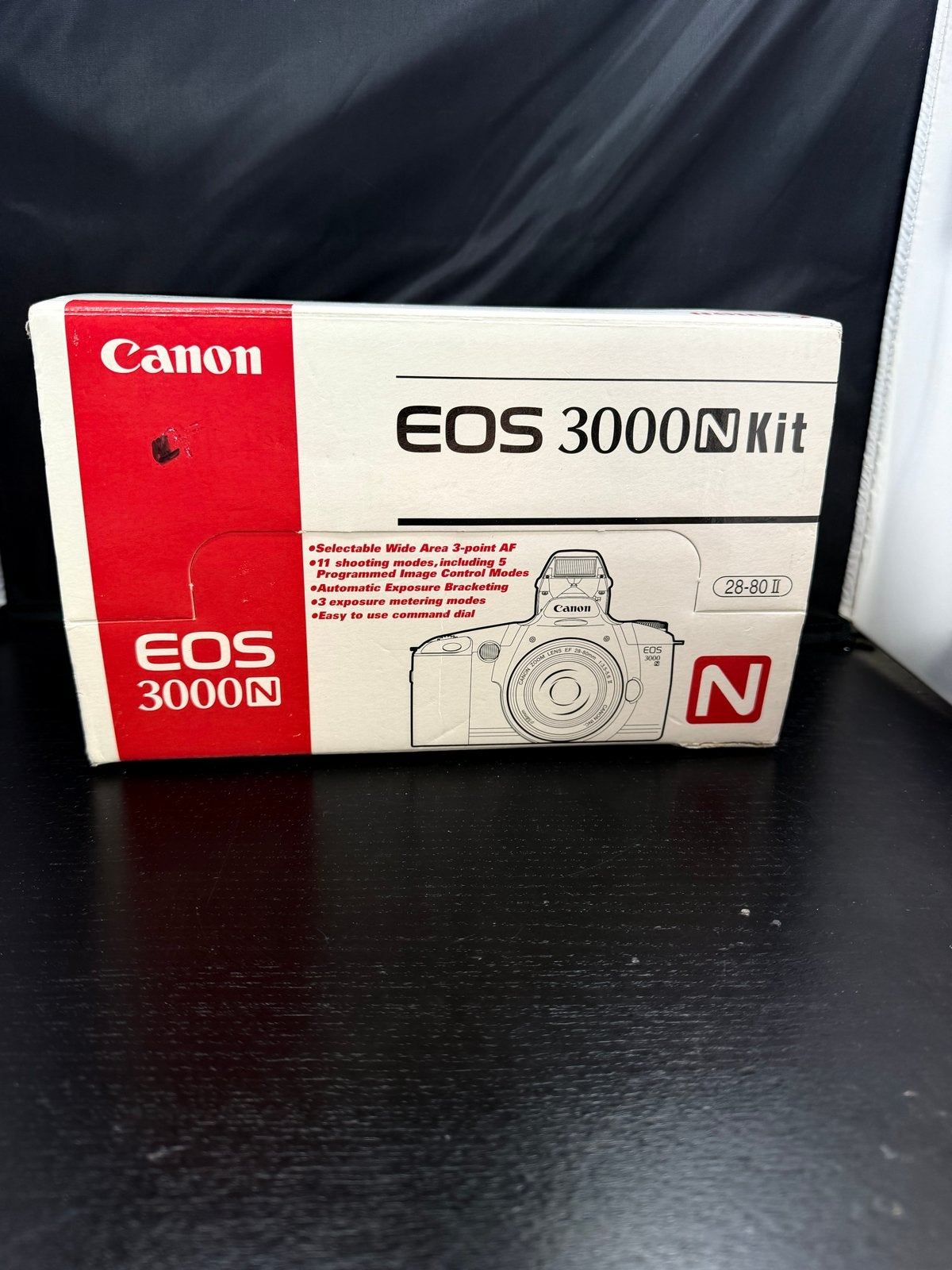 Canon EOS 3000N Analoge Spiegelreflexcamera Kit - Compleet, Spiegelreflex, Canon, Ophalen of Verzenden, Zo goed als nieuw