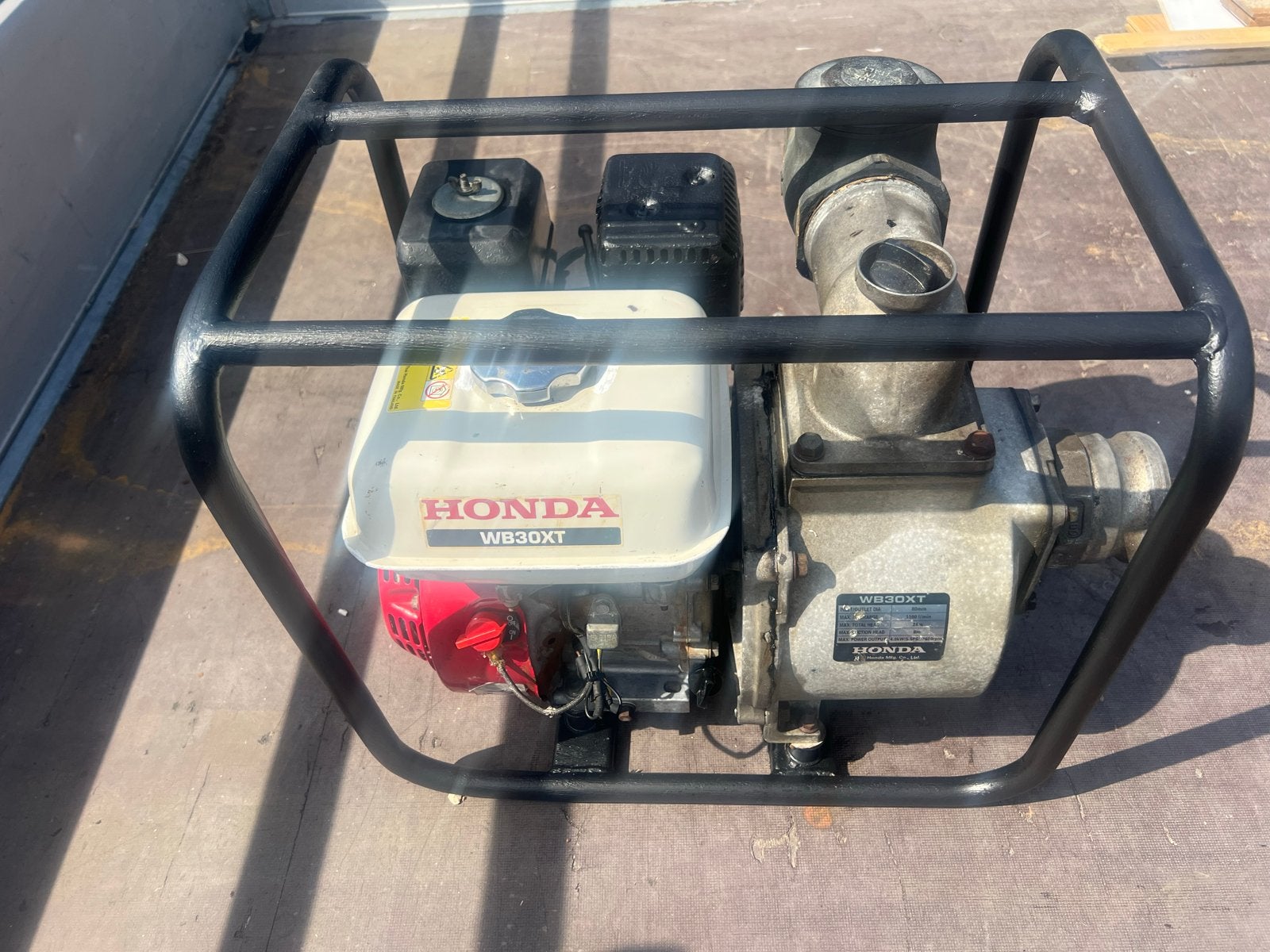 Honda WB30XT Waterpomp - Krachtige en Betrouwbare Pomp, Tuin en Terras, Waterpompen, Ophalen, Gebruikt, Elektrisch, Overige typen