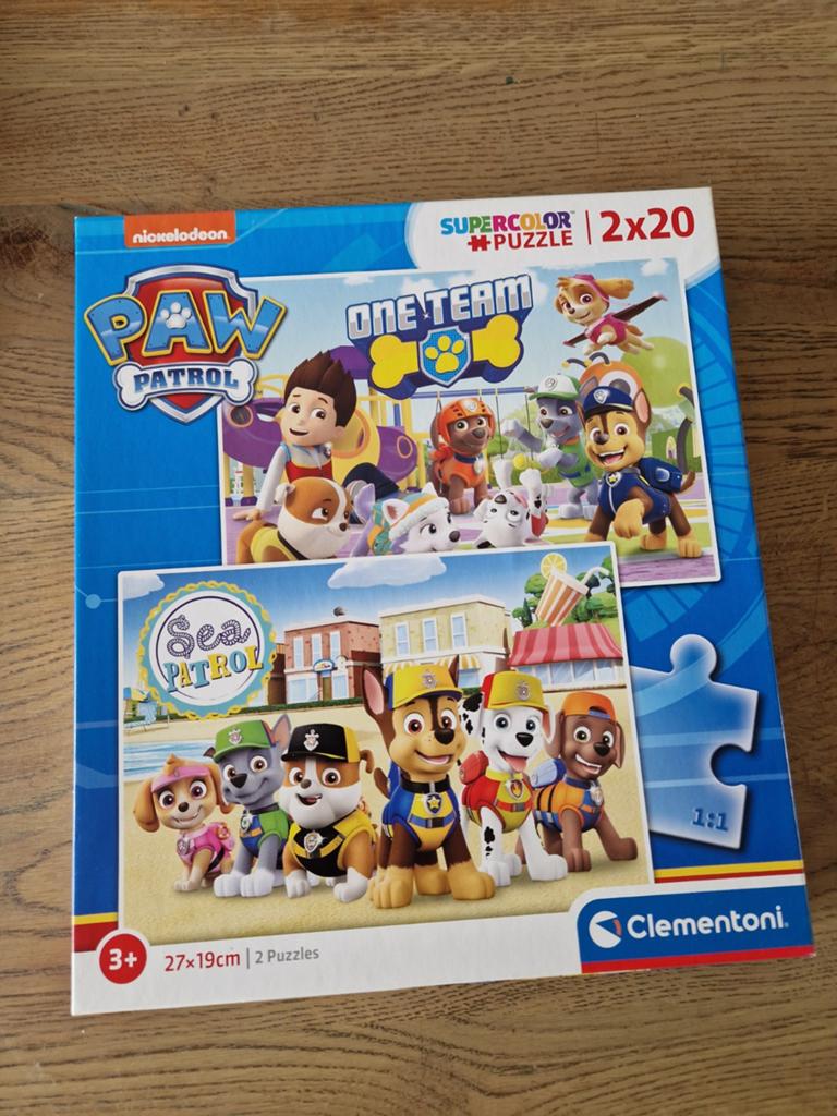 Paw Patrol Puzzels 2x20 stukjes - Clementoni, Ophalen of Verzenden