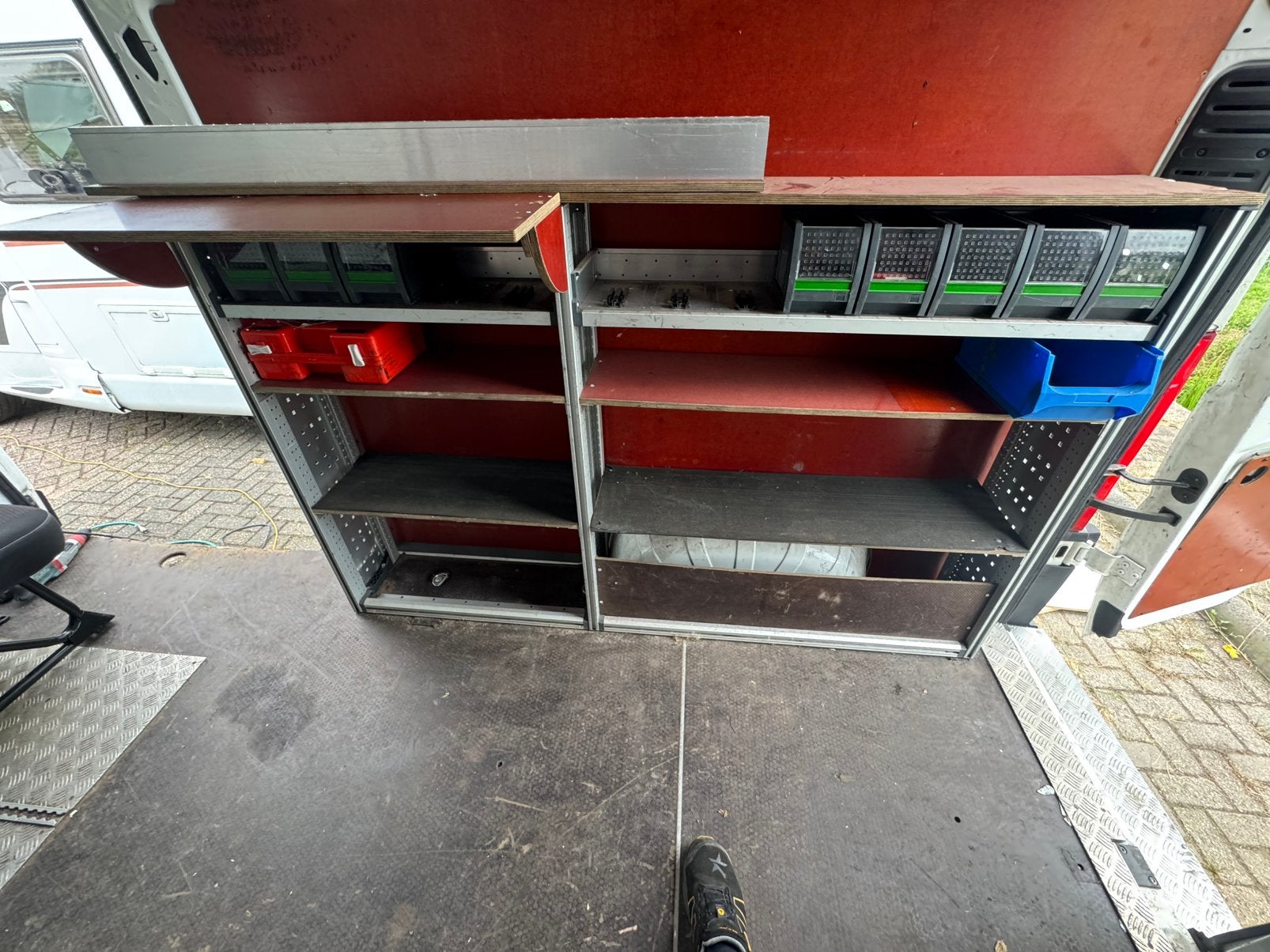 Auto inrichting bott, Ophalen, Gebruikt