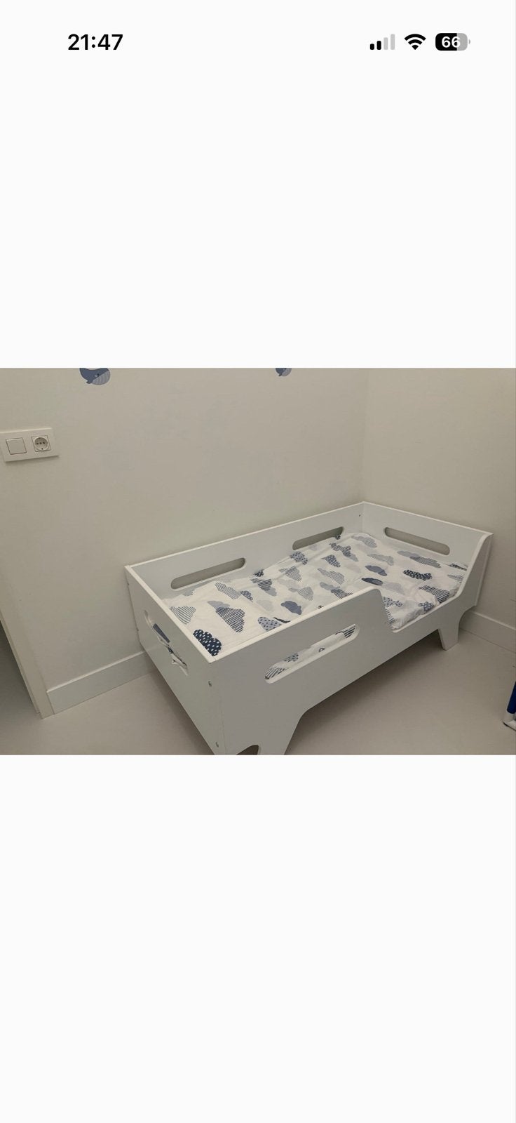 Discounted price offer/ Not used / pettie amille bed, Ophalen, 70 tot 85 cm, 140 tot 160 cm, Zo goed als nieuw