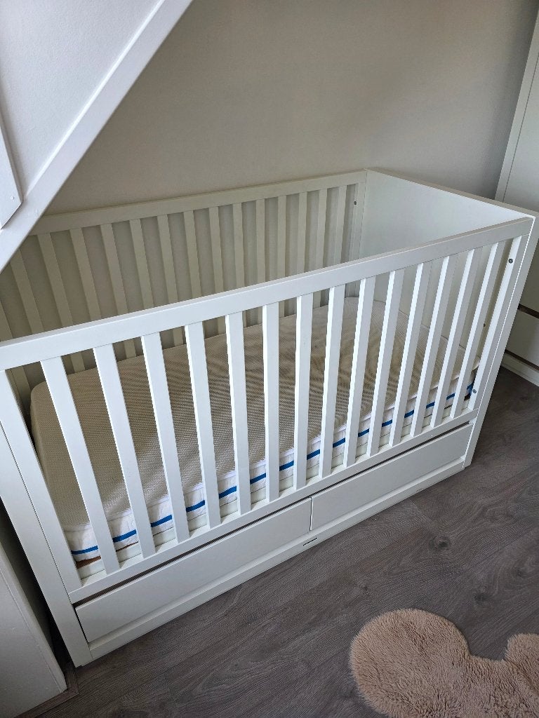 Complete babykamer kidsmill ledikant 70x140, Ophalen, Gebruikt, Jongetje of Meisje